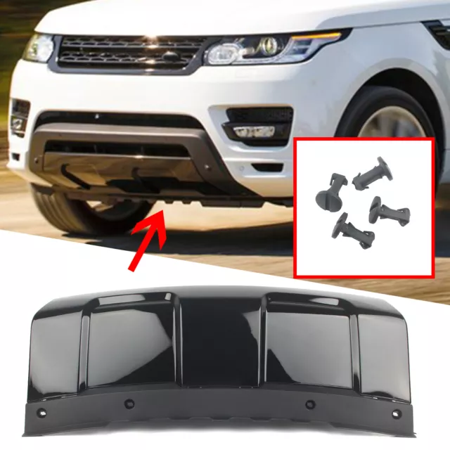 FRONT BUMPER SKID Plate Kit Tow Hook Cover For 2016 2017 2018 Range Rover  Evoque £69.99 - PicClick UK