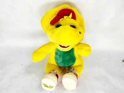 VINTAGE BARNEY & Friends BJ Yellow Dinosaur Stuffed Plush $16.99  PicClick