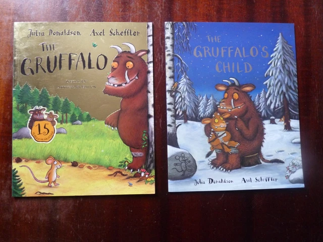 THE GRUFFALO AND The Gruffalo's Child by Julia Donaldson (2 Book bundle ...