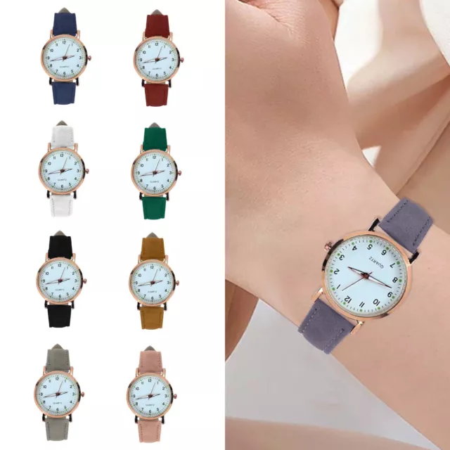 Retro Quartz Ladies Luminous Watch Watch Belt Diamond-Studded Female Women's