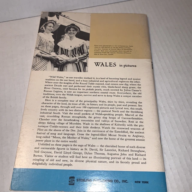 Wales In Pictures Visual Geography Series FREE SHIPPING 2