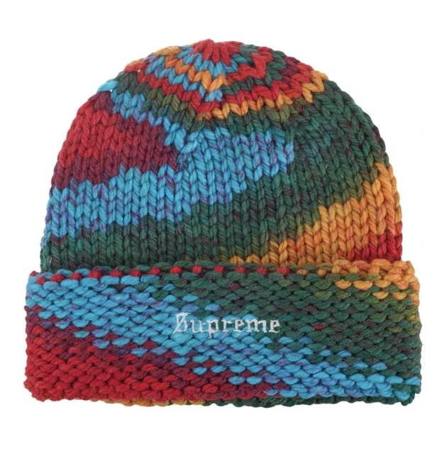 SUPREME GRADIENT SPACEDYE Beanie Multicolour One Size New IN