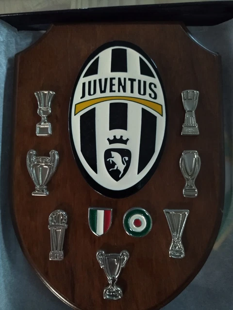 Juventus De Turin Support Bois Coupe Et Trophées