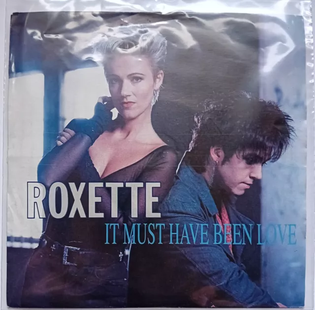 Roxette - It Must Have Been Love / Paint 7" Vinyl Record 1990 EMI EM 141