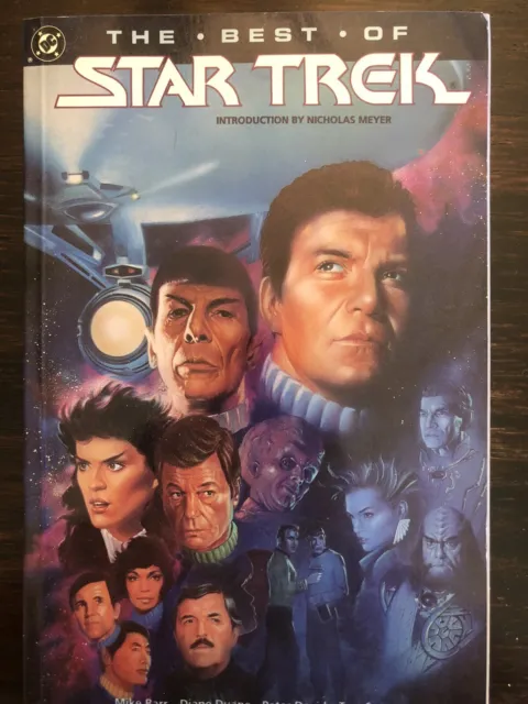 The Best Of Star Trek DC Comic. Graphic Novel 1991 Captain Kirk Spock Scotty TPB