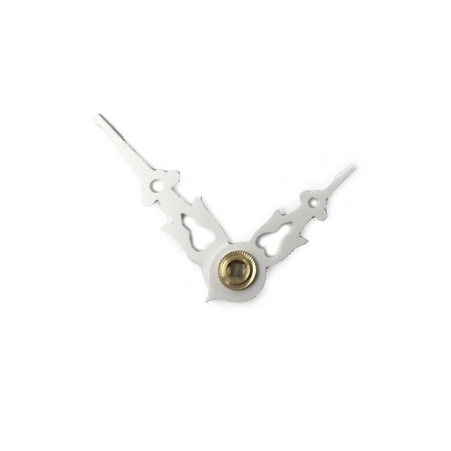 Cuckoo Clock Dial Hands – Quartz, White Plastic, 47mm & 57mm, Repair Parts