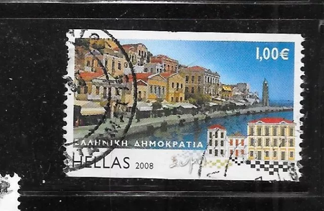 Greece Greek Sc# 2337 2008 1E City Definitive Vf Recent Used Stamp