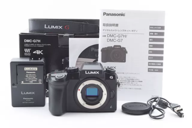 Panasonic LUMIX DMC-G7 Mirrorless Camera body With Box From Japan