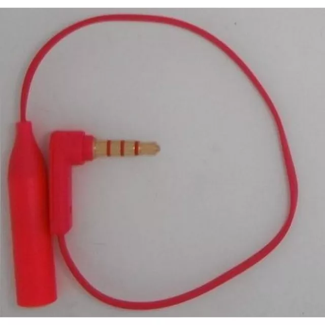 Nokia Adaptateur Jack 3,5mm Ahj - Omtp Original AD-88U Rouge Pour Serie Lumia