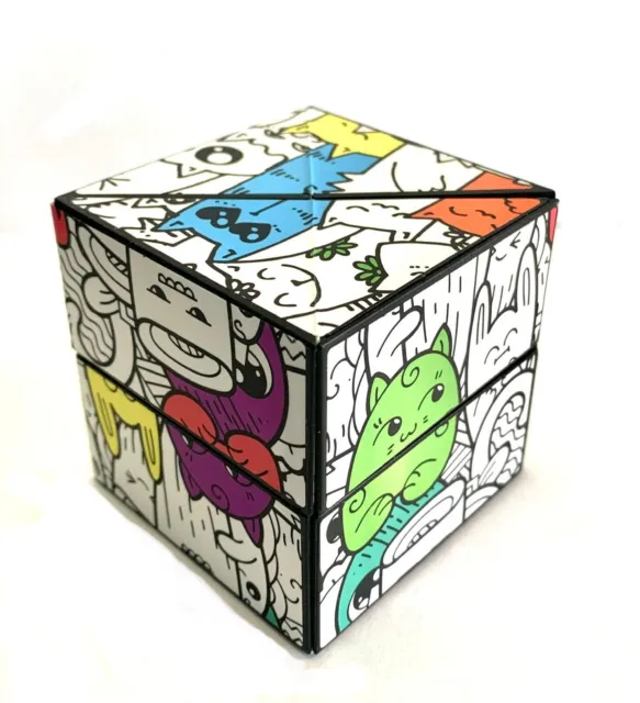 Shape Shifting Cube "FidgeBo" The New Rubiks like Cube!
