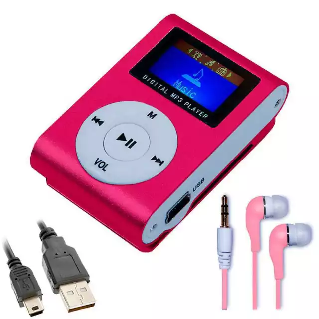 Lecteur de musique MP3 avec clip d'affichage LCD #2 Ociodual