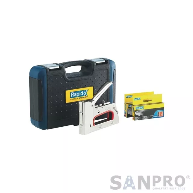 RAPID Handtacker-Set R353 - en Acier