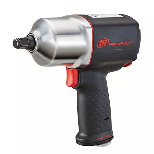 1/2" Air Impact Wrench, Quiet, 1100 ft-lbs Nut-busting Torque, General Duty, Pi