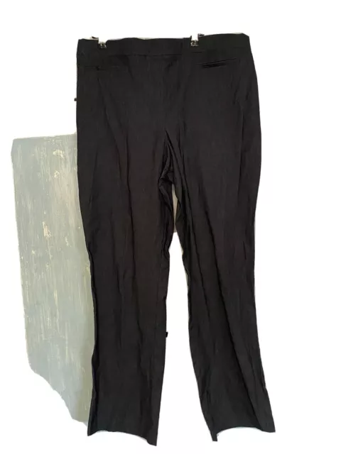 Regatta woman charcoal Grey Pants winter size 18 ladies trousers work stretch
