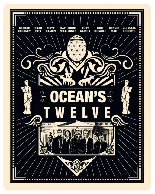 Ocean's Twelve (4K UHD Blu-ray) Andy Garcia Brad Pitt Elliott Gould Don Cheadle