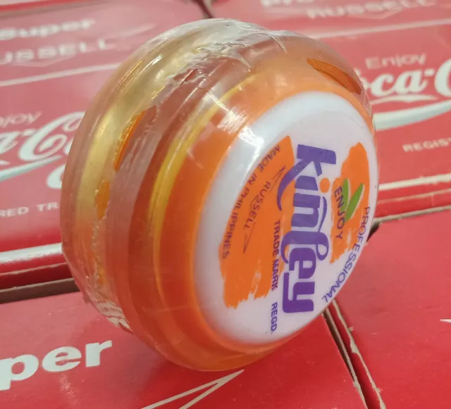🔴 *RARE* NEW * Genuine Orange Kinley Super Russell Spinner Yoyo Coke Coca Cola