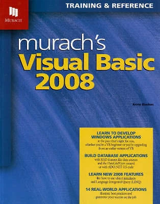 Murach's Visual Basic 2008 - 9781890774455