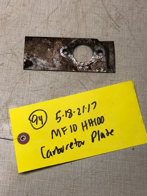 MASSEY FERGUSON MF-10 MF-12 Tractor Engine Cylinder Head Tin SN 3516 £ ...