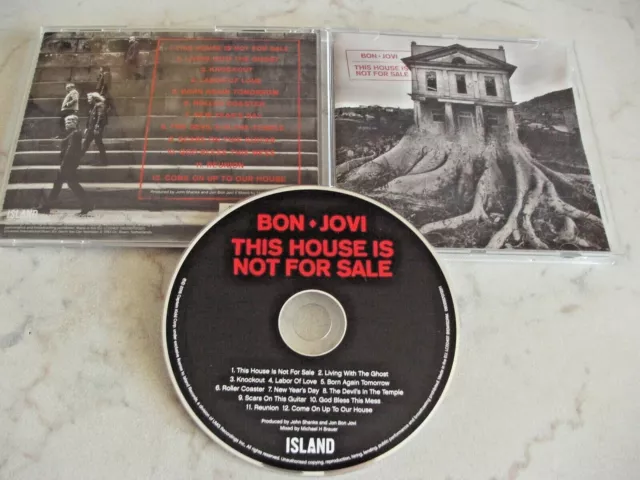 Bon Jovi This House Is Not For Sale Cd 2016 Island Made In Germany