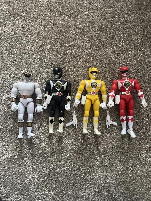 Lot de 4 figurines articulées Bandai 1993 Baboo Mighty