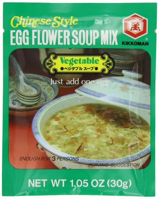 EGG FLOWER VEGETABLE Soup Mix 1.05 Oz By Kikkoman $61.34 - PicClick