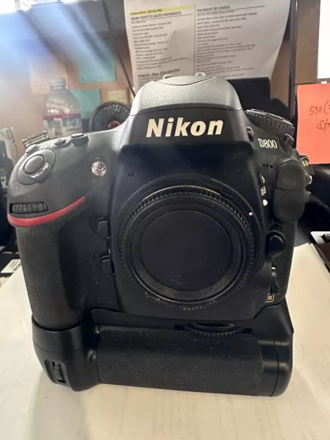 Nikon D800 36.3 MP Digital SLR Camera - Black (Body Only)