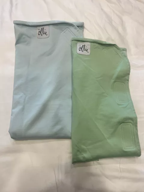 The Ollie World Swaddle Sky + Meadow {Juego de 2}