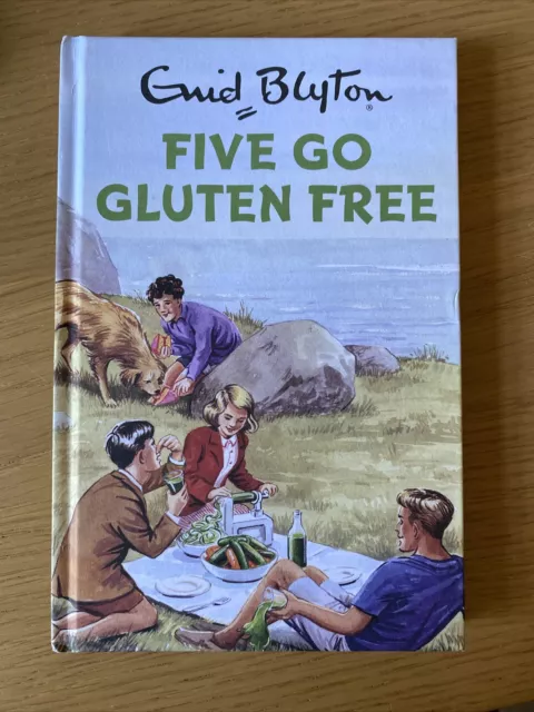 Enid Blyton: Five Go Gluten Free, Bruno Vincent (Hardcover 2016) Very Good Book