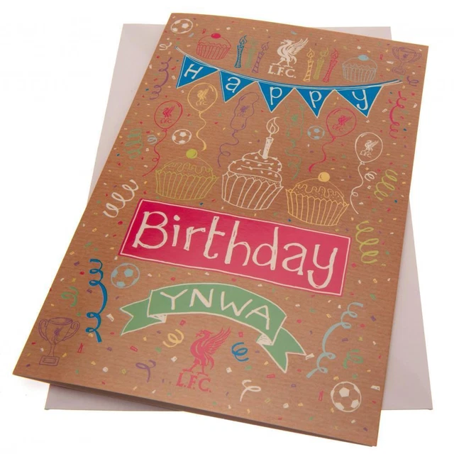Liverpool FC - Carte d'anniversaire (TA8132)