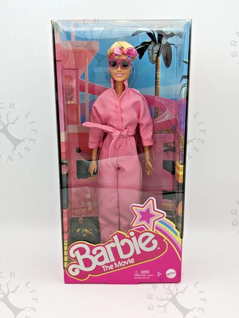 Barbie the Movie Sammlerpuppe Margot Robbie als Barbie im goldenen Disco-Jumpsuit Docka | DE
