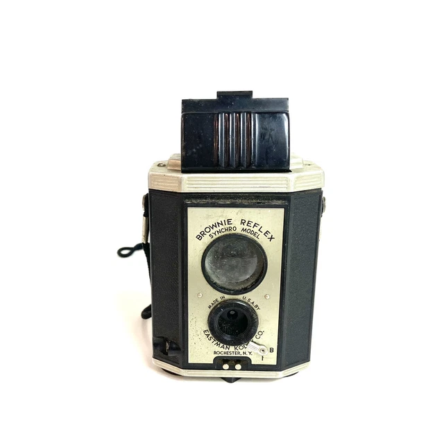 Kodak Eastman: Brownie Reflex Synchro Price Guide: estimate a camera value
