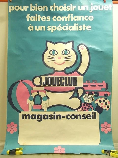 Affiche Ancienne Roul'Bille 1920 – Billard, Charlot, Bécassine – 70x36 Cm Entoilée