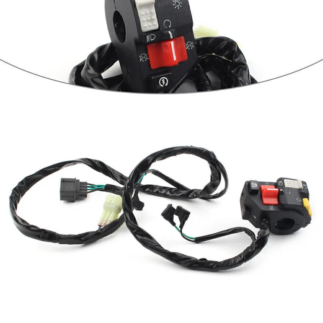 1x Handlebar Switch Start Stop Headlight Fit Honda Rancher 350 - Foto 2