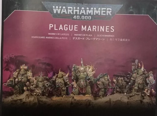 Warhammer 40K Death Guard - Plague Marines *Singles*