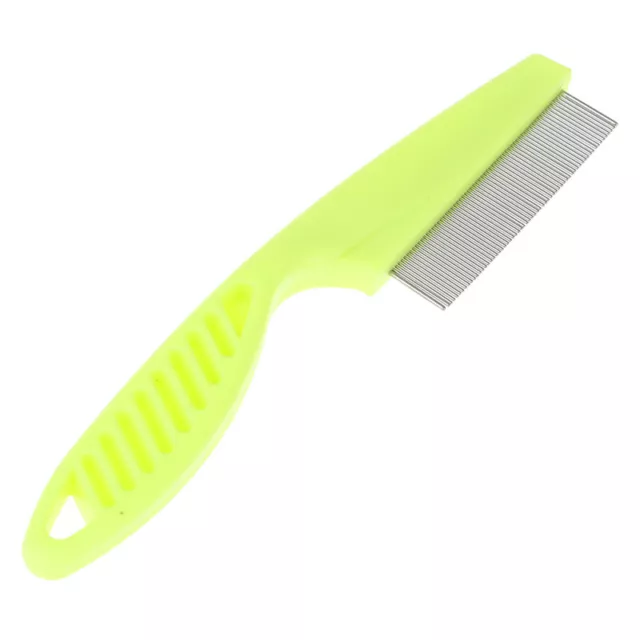1Pcs Pet Stainless Steel Grooming Comb Hair Brush Shedding Flea Lice Trimm F6