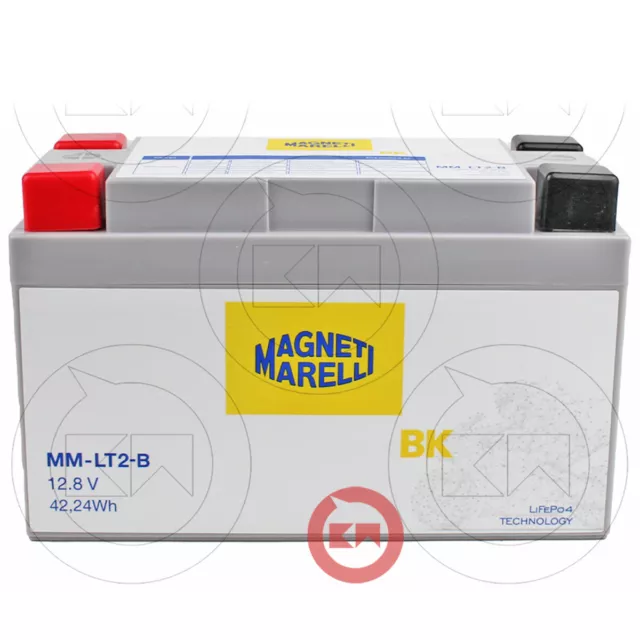 Batteria Litio Magneti Marelli Mm-Lt2-B Ytx12 Quadro Quadro D - 3 350 2012-2015 3