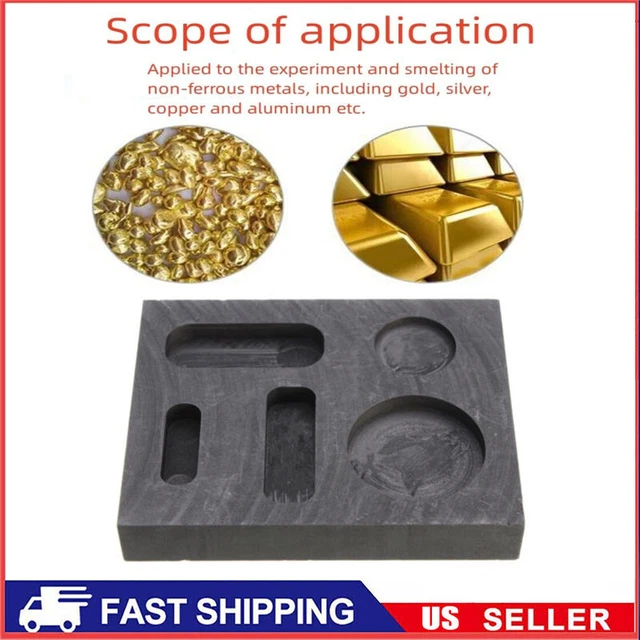 10 Gram Kit Kat Gold Graphite Ingot Mold for Melting Casting