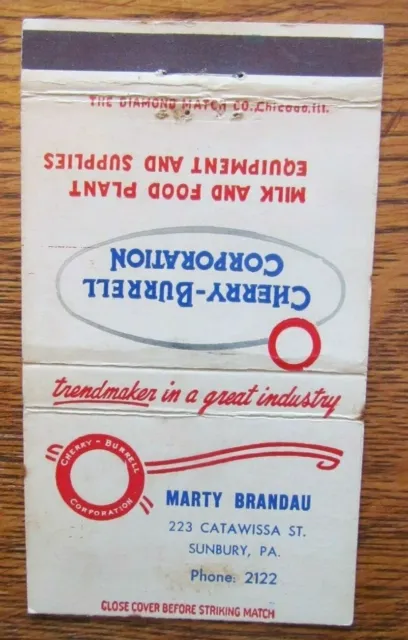 Perfect 36: Marty Brandau - Cherry-Burrell Milk & Food Plant (Sunbury, Pa) -E16