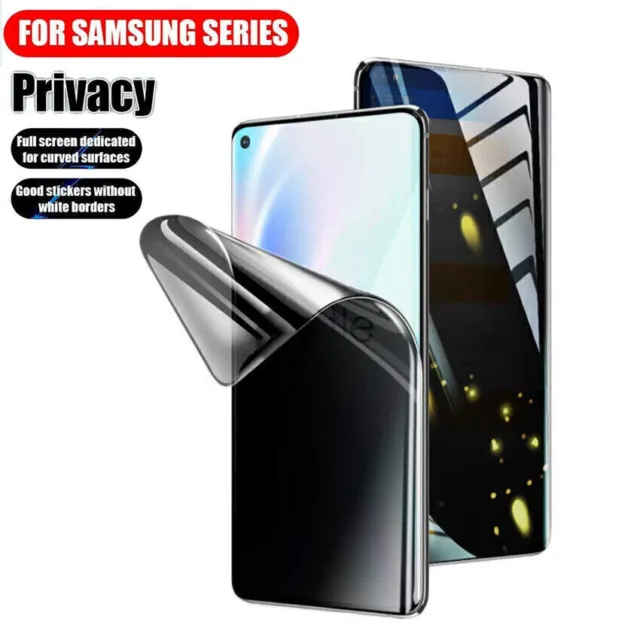 Screen Protector Privacy Anti Spy Hydrogel For Samsung S10 S20 S21 S22 Soft Film