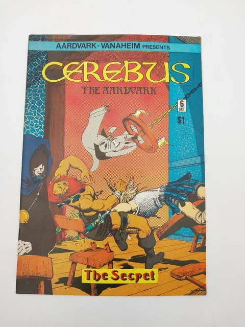 Signed Cerebus the Aardvark #6 1st Print Dave Sim 1978