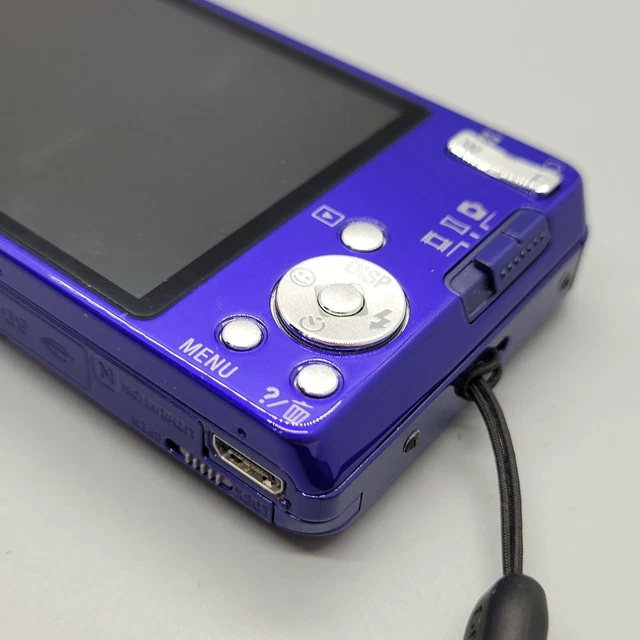 Sony Cybershot DSC-W560 14,1 megapixel fotocamera digitale compatta testata blu 22