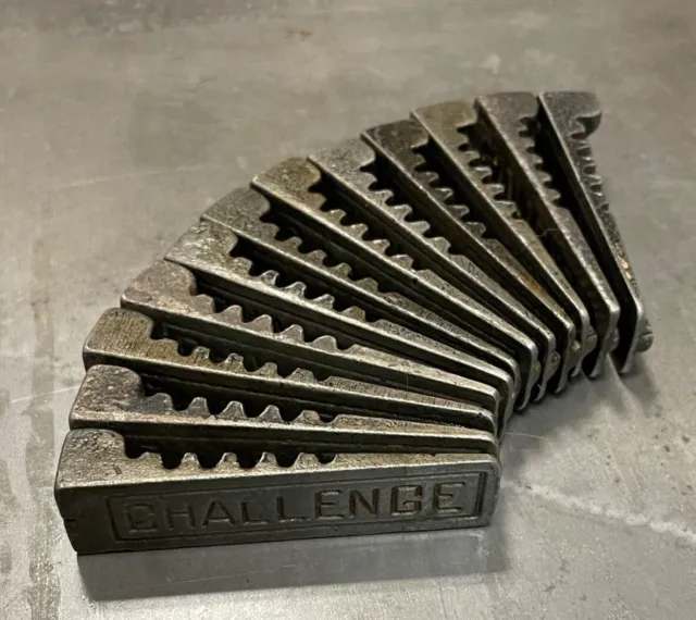 12 (6 Pairs) Challenge Quoins for letterpress printing lockups