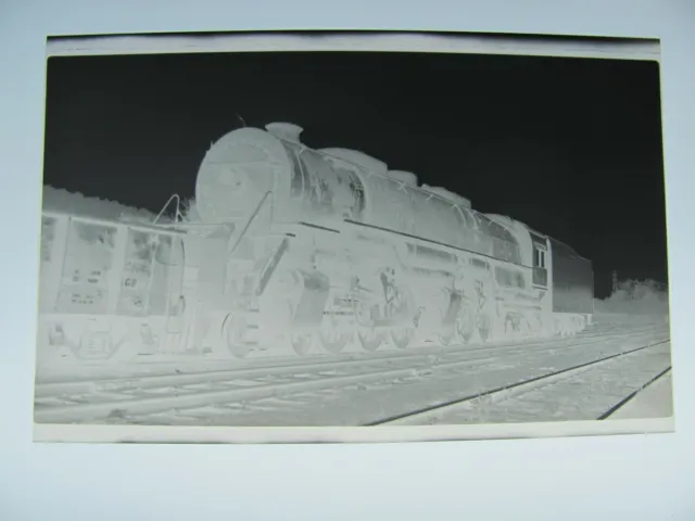 Delaware & Hudson Railroad Locomotive #1501 Photo Negative Beth Pa Scrap Track
