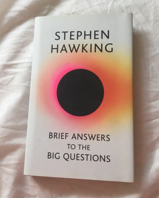 Brief Answers To The Big Questions Book By Stephen Hawking Hardcover.