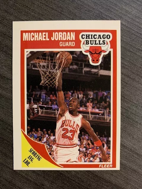 1989 FLEER MICHAEL Jordan #21 Chicago Bulls 