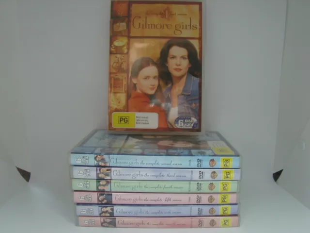 Gilmore Girls The Complete Series 1-7 Seasons 1 2 3 4 5 6 7 - Region 4 DVD