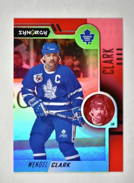 2022-23 Upper Deck Synergy Wendel Clark #70 Toronto Maple Leafs