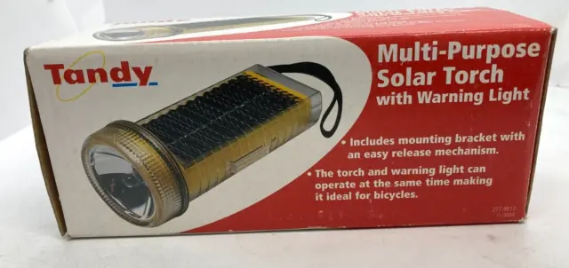Vintage Tandy / Radio Shack Solar Torch