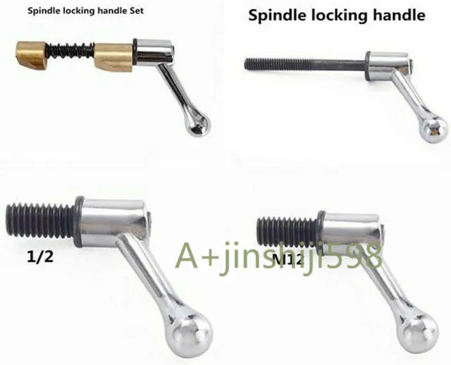 CNC Milling Machine Part Table Lock Bolt Handle M12 1/2 Thread Tool Bridgeport