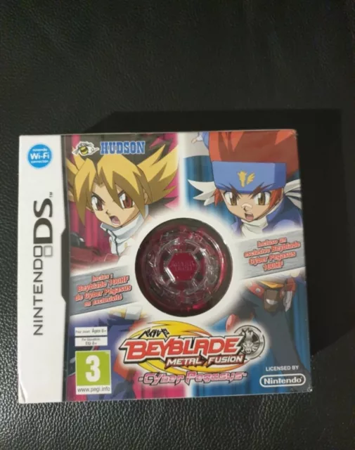 Beyblade Metal Fusion + cyber pegasus -NINTENDO DS SEALED